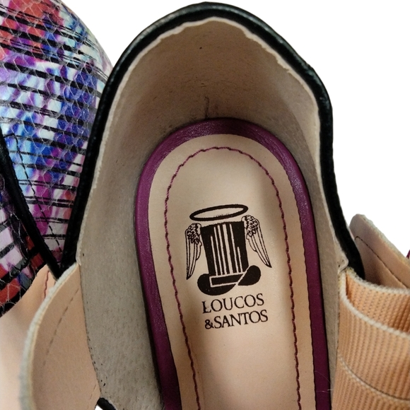 Loucos & Santos chunky heal shoe - Picture 4 of 5